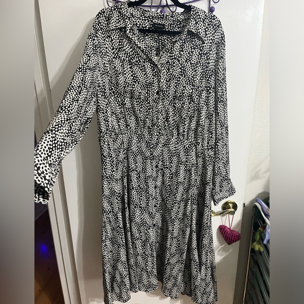 Xxl Who What Wear Black And White Dress New With Tags